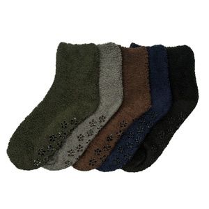 Plush Soft Socks / 6 pairs (non skid)